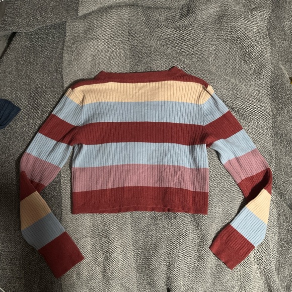 Love, Fire Multicolor Ribbed Sweater - Picture 2 of 4